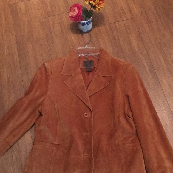 🌸Leather Jacket Petite Large🌸 - Picture 1 of 6